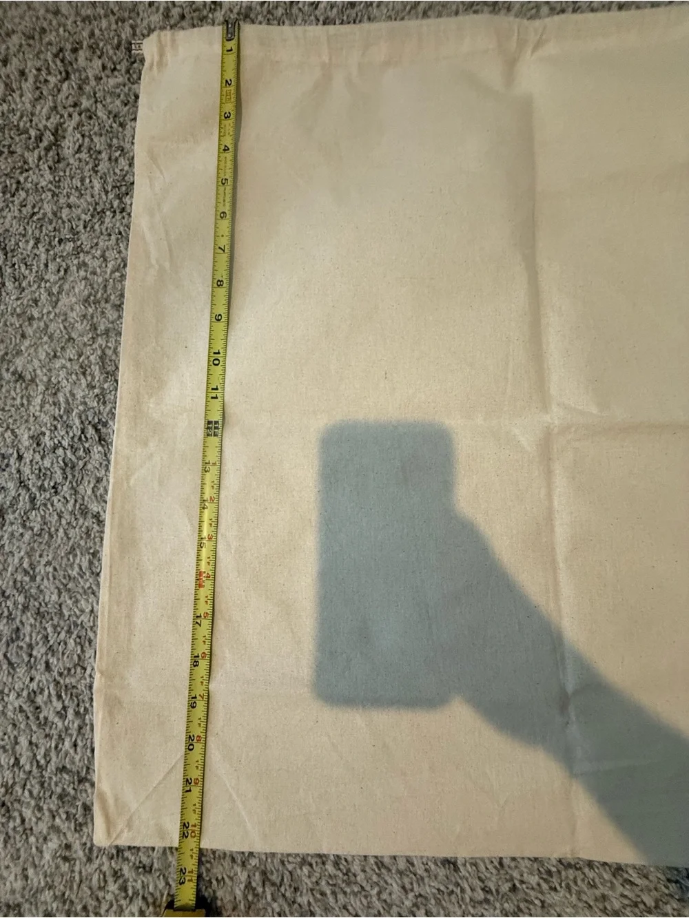 Tory Burch Cream dust bag Drawstring